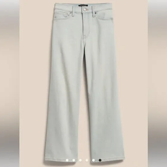 Banana Republic Wide-Leg Crop Jean - Picture 5 of 16